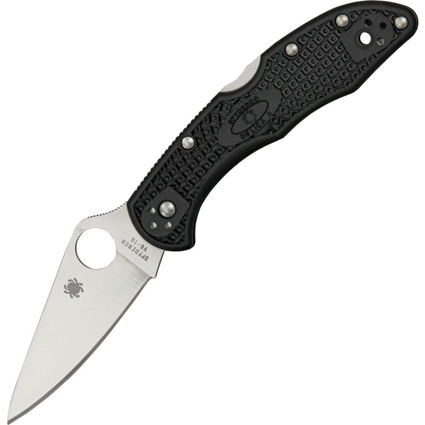 Spyderco Delica 4 Lockback Flat Ground