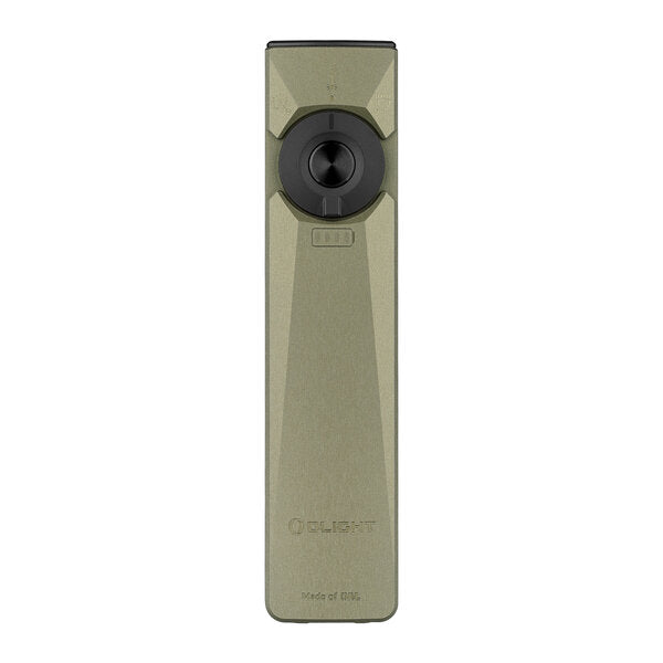 Olight Arkfeld Ultra EDC Flashlight w/ UV Light & Green Laser, Olive Green