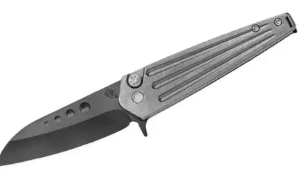 Medford Knives Nosferatu PVD Coated Knife Gray Handles