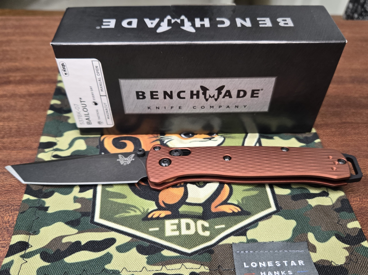 PRE-OWNED Benchmade Bailout AXIS Folding Knife