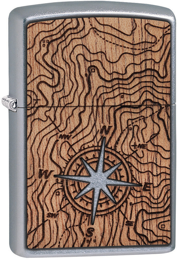Zippo WoodChuck Compass Lighter