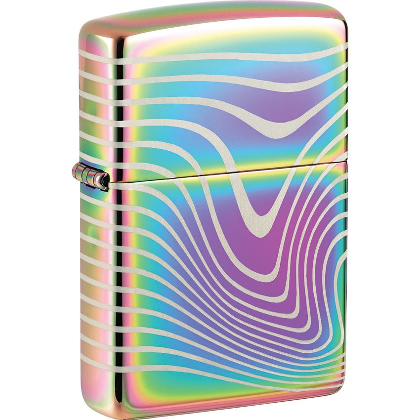 Zippo Wavy Pattern Lighter