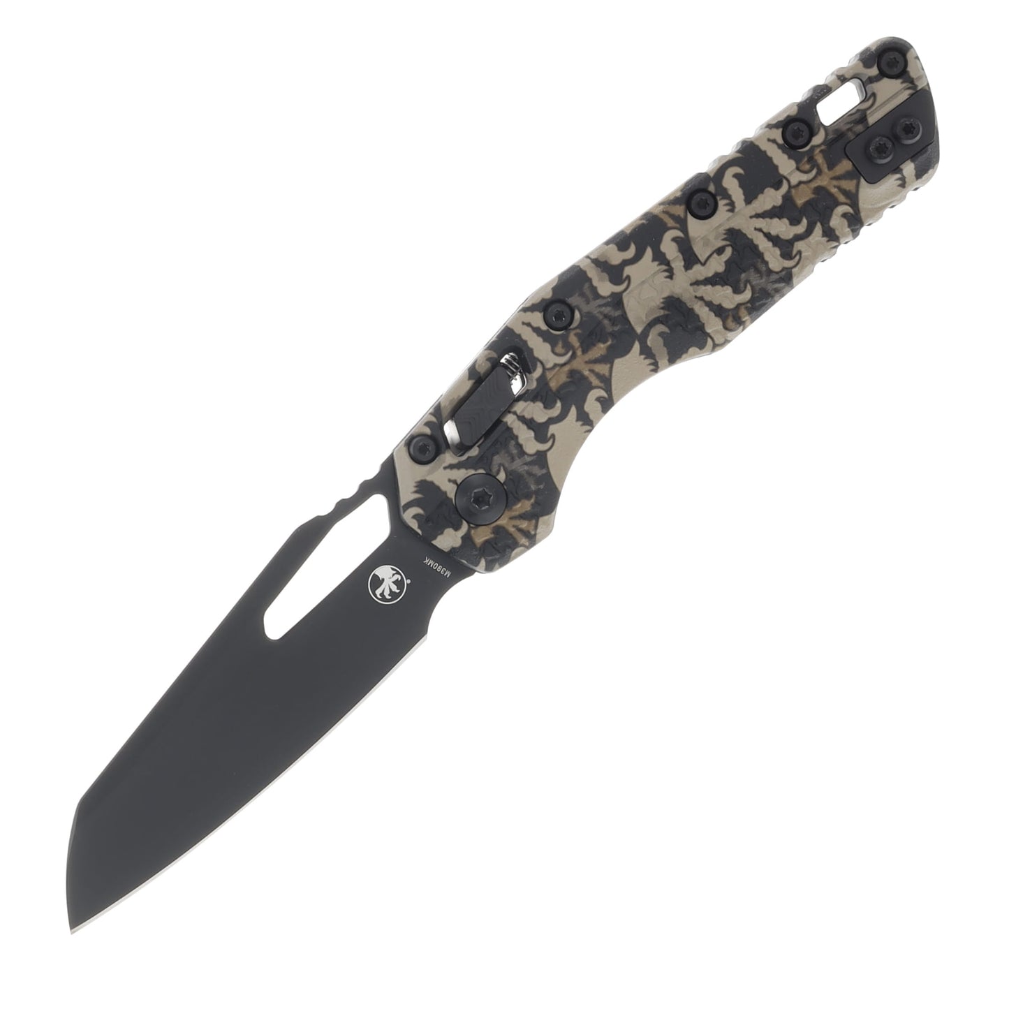 Microtech MSI S/E BLACK STANDARD POLYMER CLAW CAMO