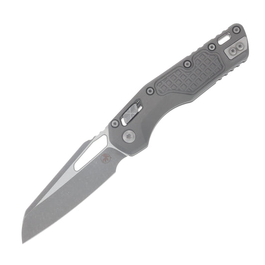 Microtech MSI S/E Natural Clear Frag Alum