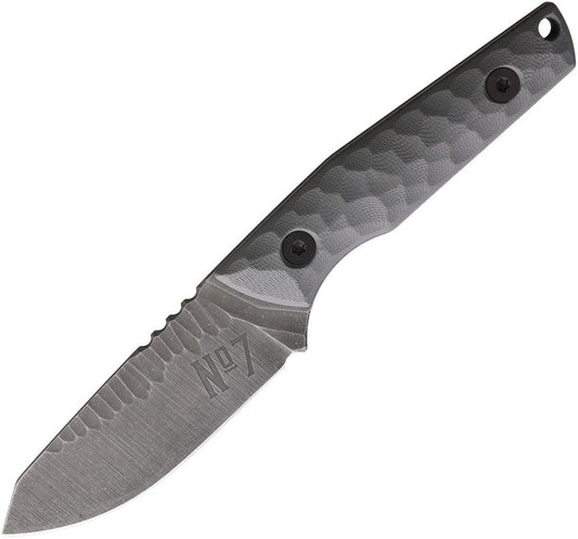 No.7 Knife Co. Vector Fixed Blade GryG10
