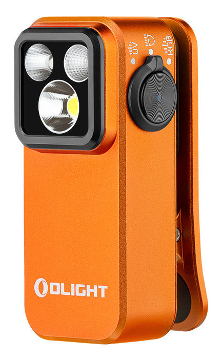 Olight Oclip Pro S Clip Light Orange