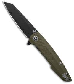 QSP Phoenix Liner Lock Knife Green G-10