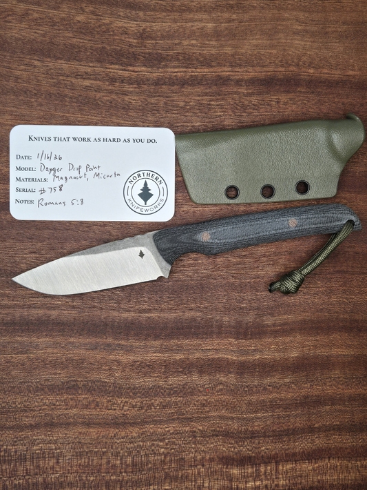 Northern Knifeworks Drop Point Dagger