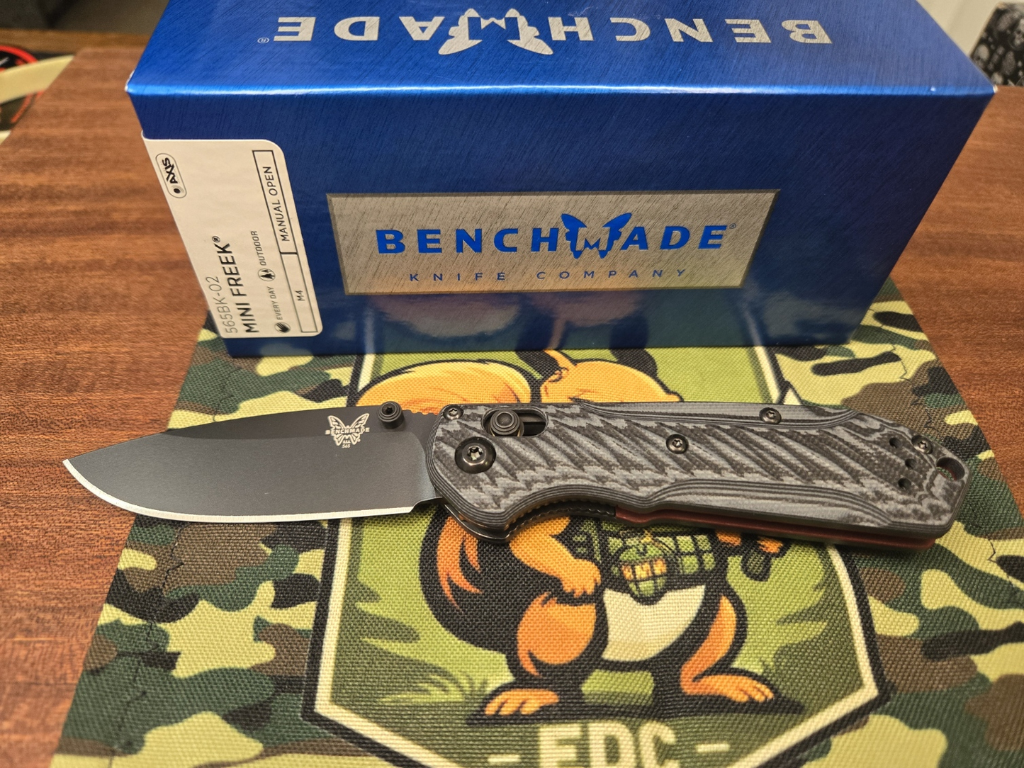 PRE-OWNED Benchmade Mini Freek AXIS Lock Folding Knife