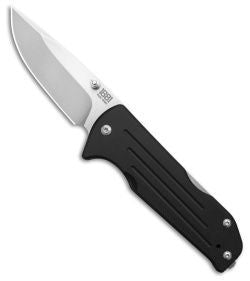1881 Knifeworks Bourbon Lockback Black DP