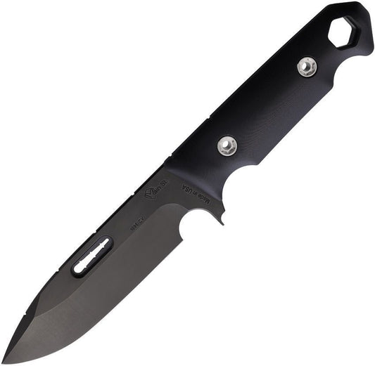 1881 Knifeworks STA Sniper Fixed Blade Black