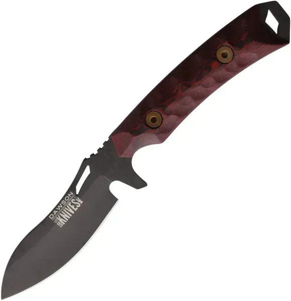Dawson Harvester Fixed Blade Blk/Red